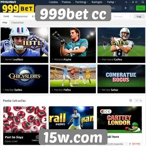 Variedade de jogos disponíveis no 999bet cc
